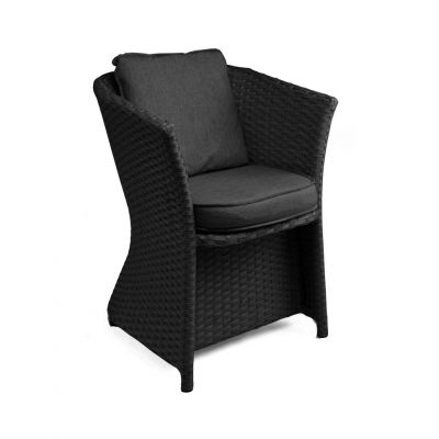 Кресло Релакс с подушкой 05, Черный (41365141)