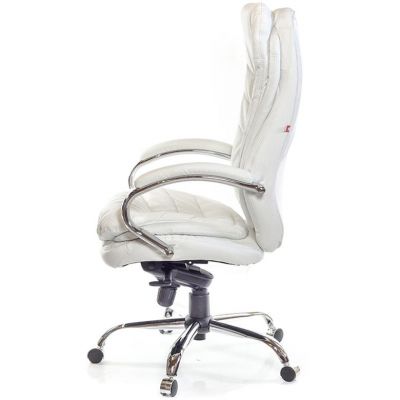 Кресло Валенсия Soft Кожа Белый (47336320) дешево