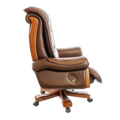 Кресло Вольтер EX D-TILT Кожа Коричневый (47403539) дешево