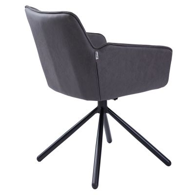 Поворотний стілець Wang Вугільний сірий (31487892) дешево