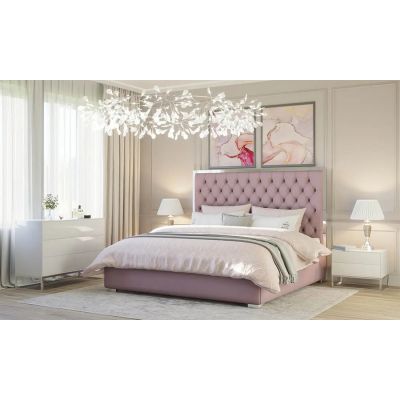 Кровать Беттани Розовый, 180x200 (1351205723) дешево