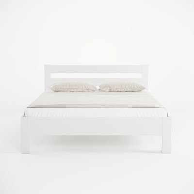Ліжко Чезаре Білий, Вільха, 140x200 (105650636) дешево