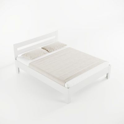 Кровать Чезаре Белый, Ольха, 160x200 (105650637) недорого