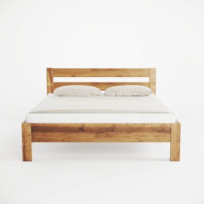Кровать Чезаре Масло-орех, Ольха, 160x200 (105650617) дешево