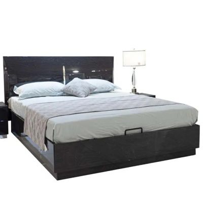 Кровать Дакота с ПМ Серый, 180x200 (1351205724)
