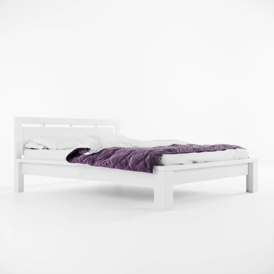 Кровать Фаджио Белый, Ясень, 160x200 (105642020) дешево