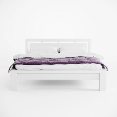 Кровать Фаджио Белый, Ясень, 160x200 (105642020) недорого