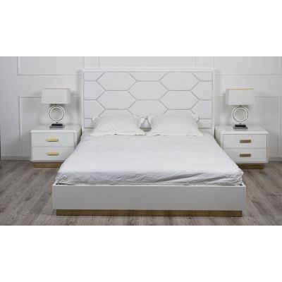 Ліжко Інфініті Білий, 180x200 (1351205725) дешево