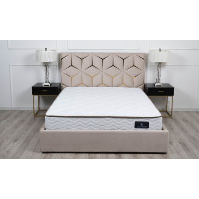 Ліжко Крістал з ПМ Айворі, 180x200 (1351205729) дешево