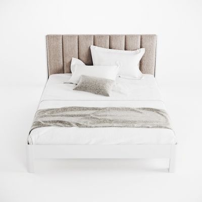 Кровать Кьянти Белый, Ольха, 140x200 (105650580) дешево
