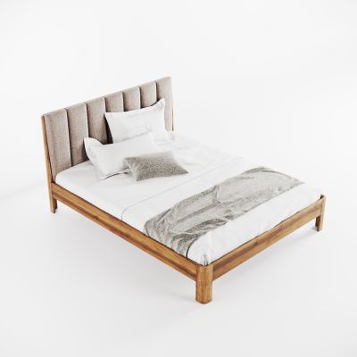 Ліжко К'янті Олія-горіх, Вільха, 140x200 (105650571) недорого