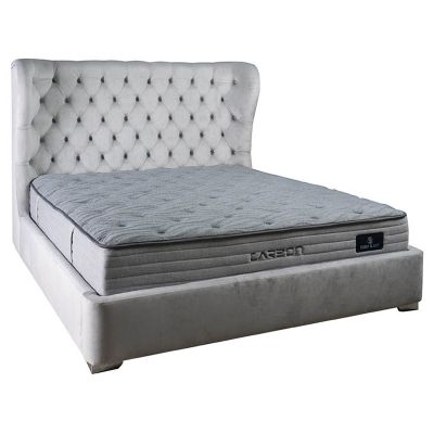 Кровать Легаси с ПМ Светло-серый, 180x200 (1351205736)