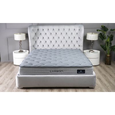 Ліжко Легасі з ПМ Світло-сірий, 180x200 (1351205736) дешево
