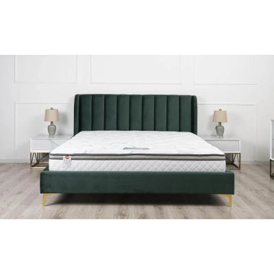 Ліжко Лея Зелений, 160x200 (1351205731) недорого