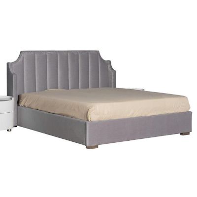 Кровать Лилибет с ПМ Светло-серый, 160x200 (1351205741)