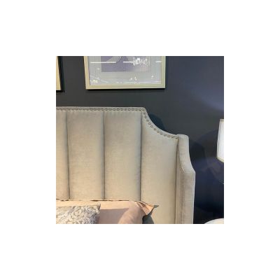 Кровать Лилибет с ПМ Светло-серый, 180x200 (1351205738) с доставкой
