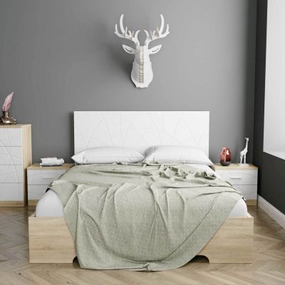 Ліжко Loretto з дерев'яним вкладом 160х200 160x200 (93524248) дешево