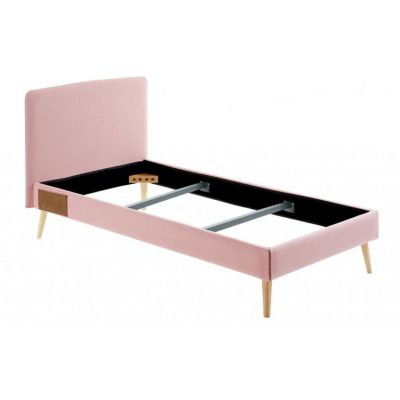 Кровать LYDIA 90x190 Розовый, 90x190 (90916197)