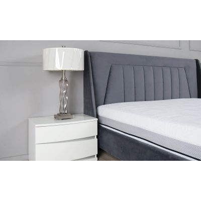Кровать Мистери Серый, 160x200 (1351205745) с доставкой