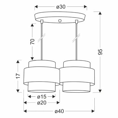 Люстра Candellux 32-18090 Calmi Белый (1721380975) дешево