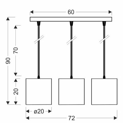 Люстра Candellux 33-00651 Atlanta Білий (1721380963) недорого