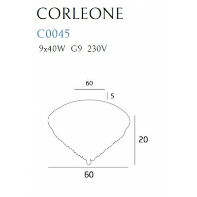 Люстра Corleone 60 Chrome (118865887) дешево