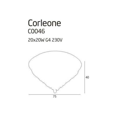 Люстра Corleone 75 Chrome (118865888) дешево