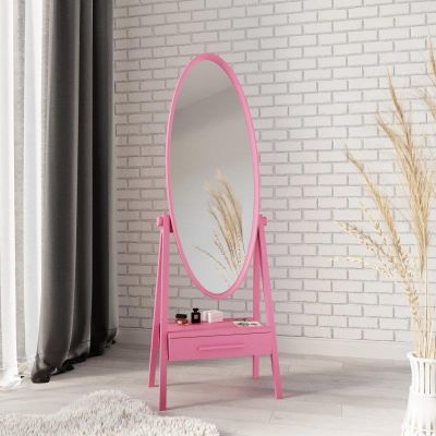 Напольное зеркало Монреаль 3 57х174 Розовый (68976439)