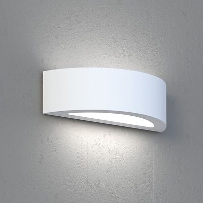 Настенный светильник Gipsy S полукруглый Белый (109727596) дешево