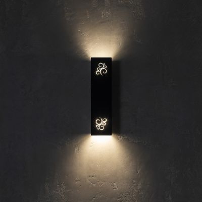 Настенный светильник Panno WXR 340 Black (1111174132) дешево