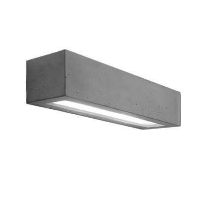 Настенный светильник Solid Серый (109727684) дешево