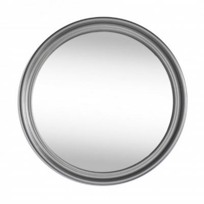 Настінне дзеркало Фемелі Elite Decor D80 Срібний (94954433)