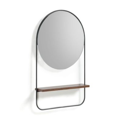 Настенное зеркало MARCOLINA 37х59 Черный (90938159)