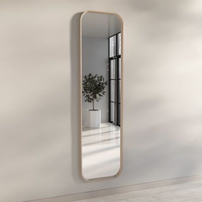 Настенное зеркало Монако 46х156 Капучино (68976380) дешево