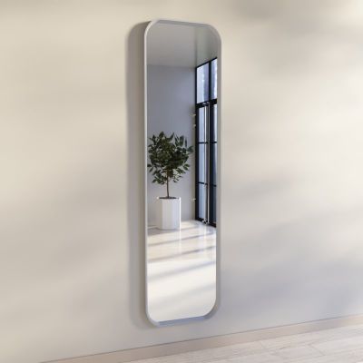 Настенное зеркало Монако 46х156 Светло-серый (68976379) дешево