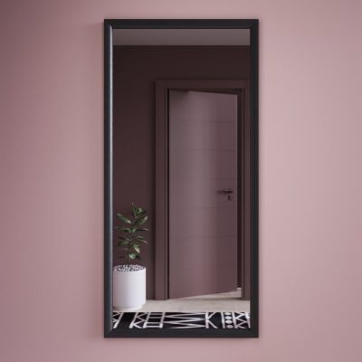 Настенное зеркало Сорренто 55х113 Черный (68976447) недорого