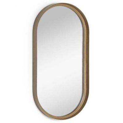 Настенное зеркало TIARE 31х62 Золотой (90943527)