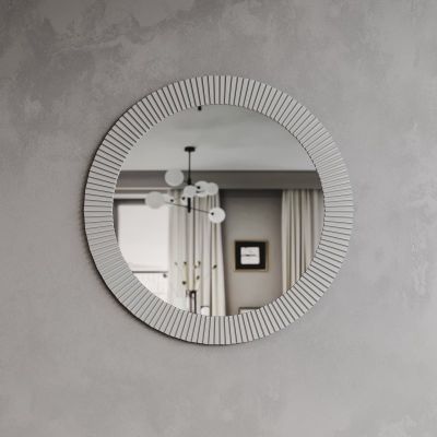 Настенное зеркало Виано D71 Светло-серый (68976319)