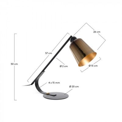 Настольная лампа ANINA Латунь (90733612) дешево