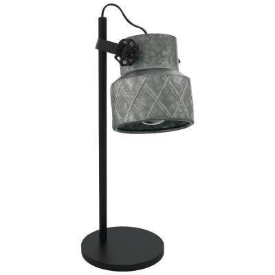 Настольная лампа Hilcott Черный (110732911)