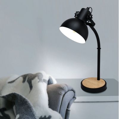 Настольная лампа Lubenham Черный (110732979) недорого