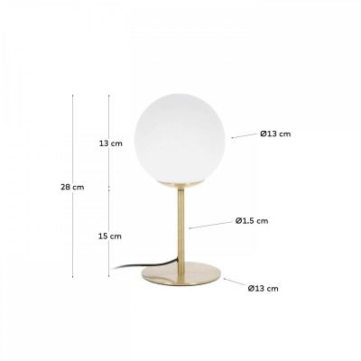 Настільна лампа MAHALA Білий (90733654) дешево