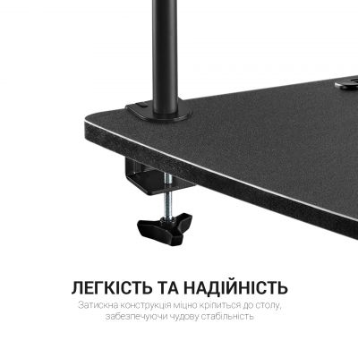 Настільна полиця-органайзер OfficePro DS253 Black, Black (1311205556) дешево