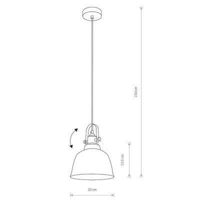 Подвесной светильник Amalfi І Латунный (109727649) недорого