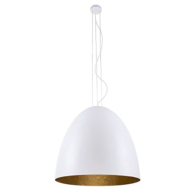 Подвесной светильник Egg L Белый, Золотой (109727707)