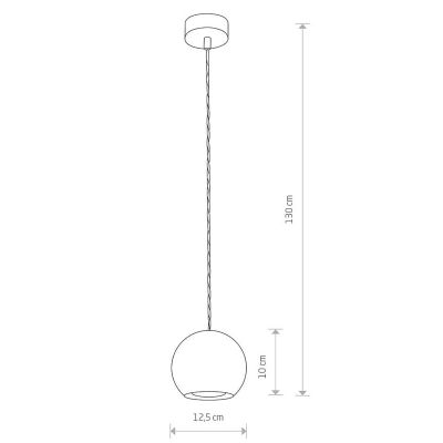 Подвесной светильник Geometric Серый (109727659) дешево