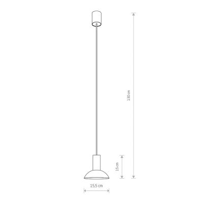 Подвесной светильник Hermanos С Белый (109727245) недорого