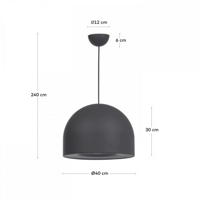 Підвісний світильник KARINA Чорний (90733280) дешево