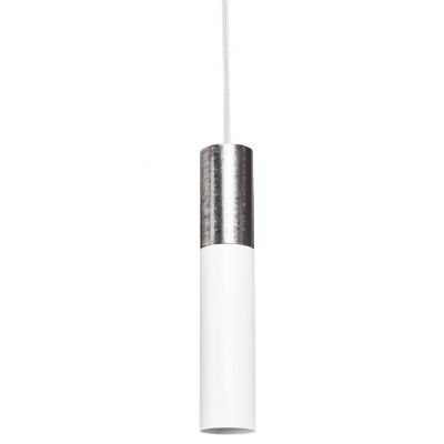 Подвесной светильник Split Е14 P40-220 White, BrashSteel (111734266)