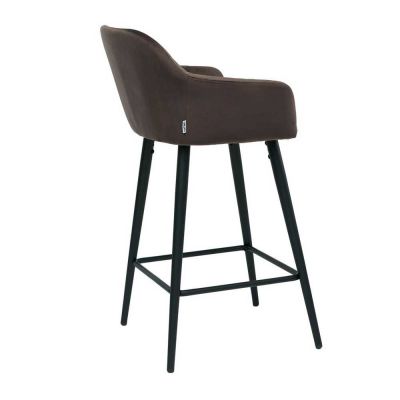 Напівбарний стілець Antiba Сіро-коричневий (31436137) дешево